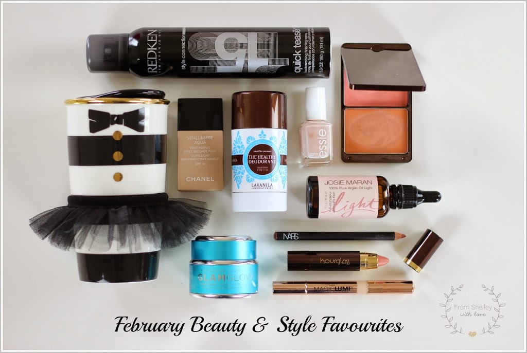 Editor, Shelley Cohen's personal beauty and style favourites for the month of February, 2014.