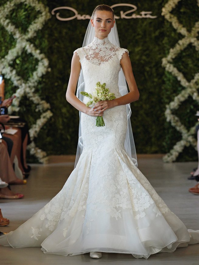 Oscar de la Renta Bridal 2013 Look 9