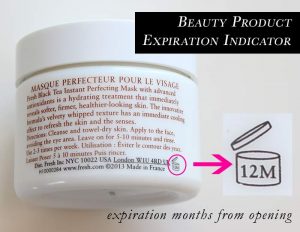 Beauty Product Expiration Indicator