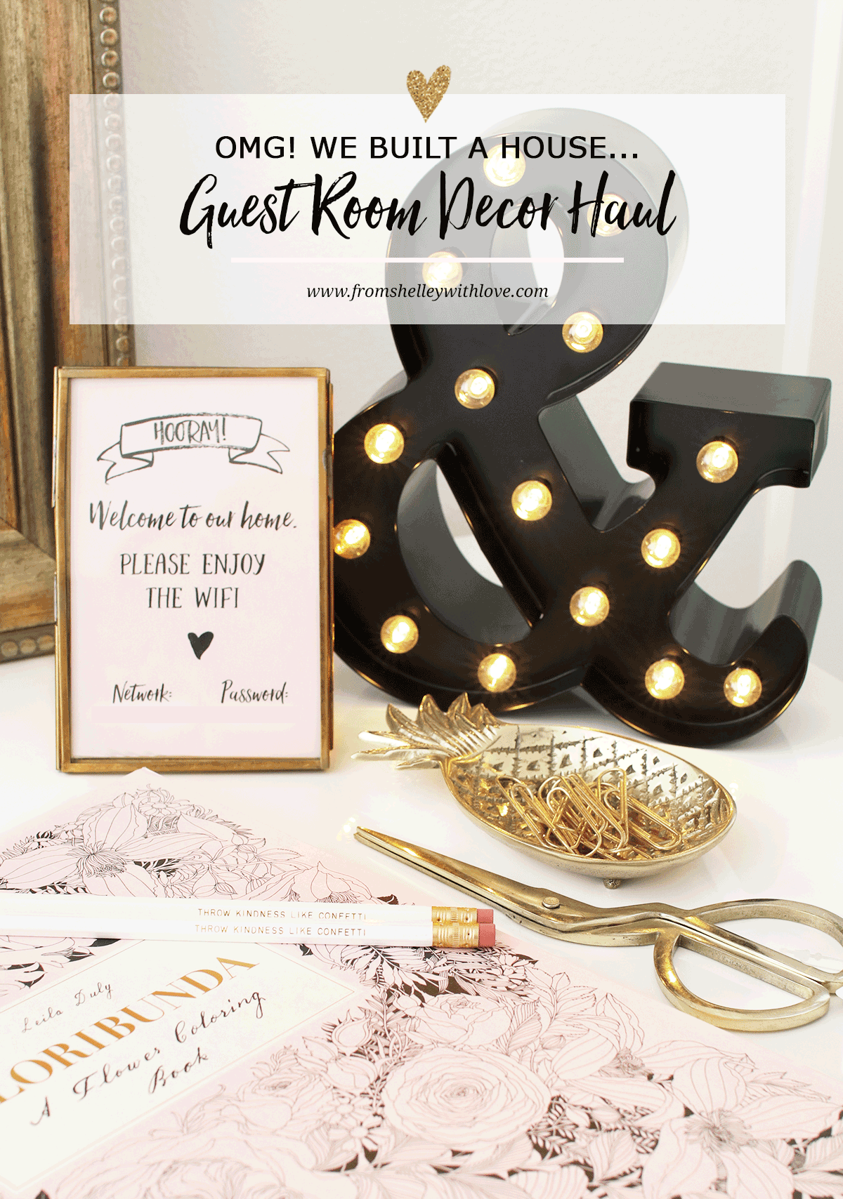 OMG! We Built a House - Guest Room Decor Haul